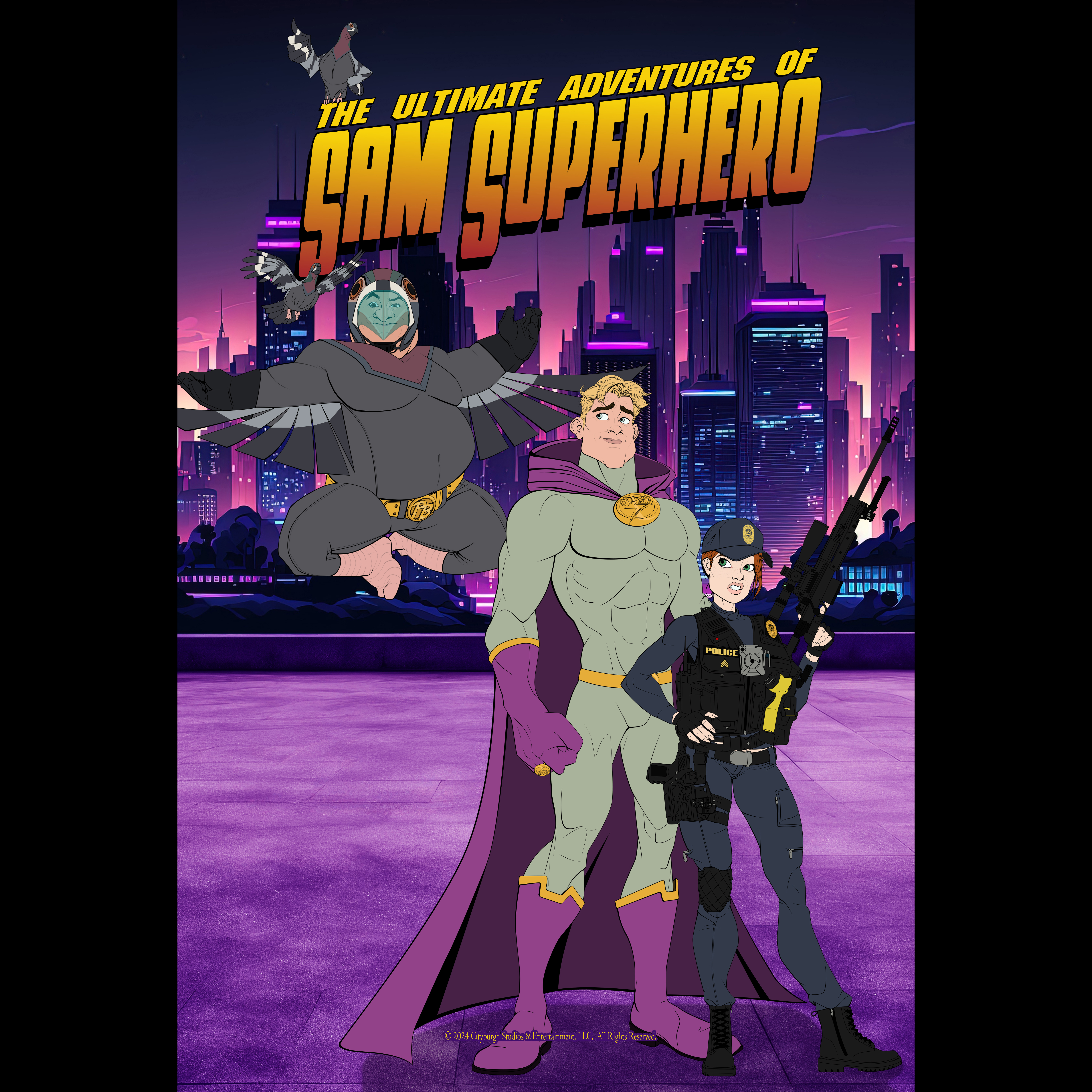 The Ultimate Adventures of Sam Superhero Animated Comedy Series